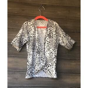 Rascals & Rags Leopard kimono 4 4T
